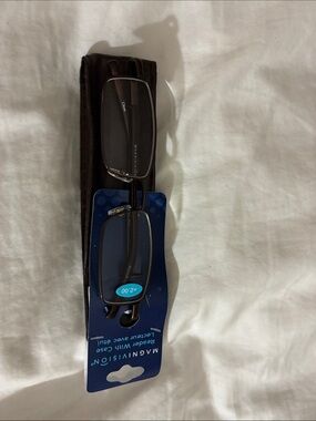 +2.00 Reading Glasses in Brown/Black